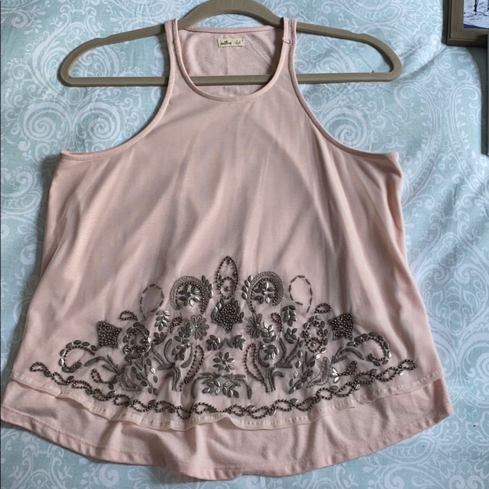 Hollister Beautiful embellished top